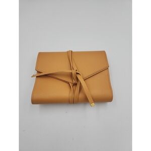 NWOT Glass Ladder & Co Katherine‎ Tech Organizer Roll Honey Vegan Leather